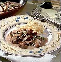 Telecí ragú se žampiony recept - Labužník.cz