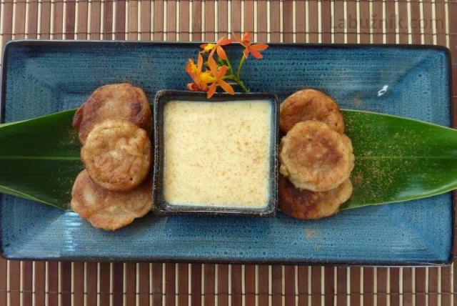 Kuih Kodok - banánové lívance