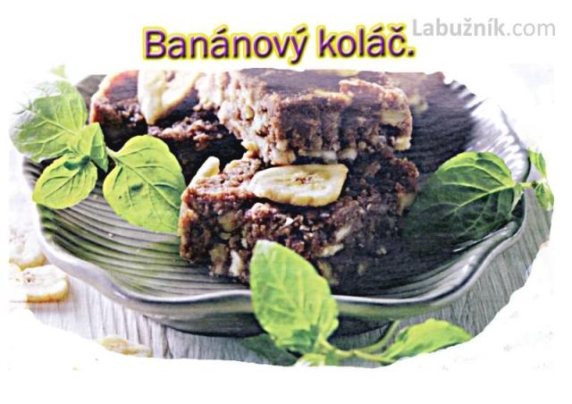 Syrový banánový koláč