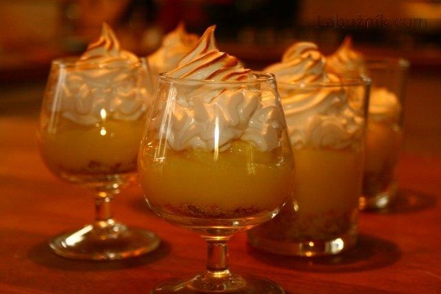 Tarte au citron s pusinkou - restrukturalizovaný