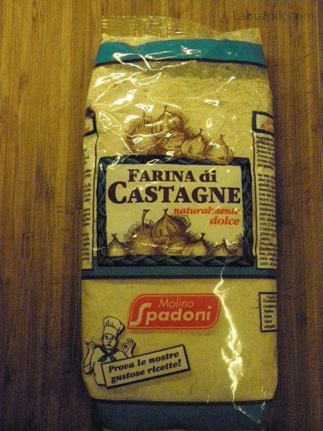 Kaštanový koláč - Castagnaccio