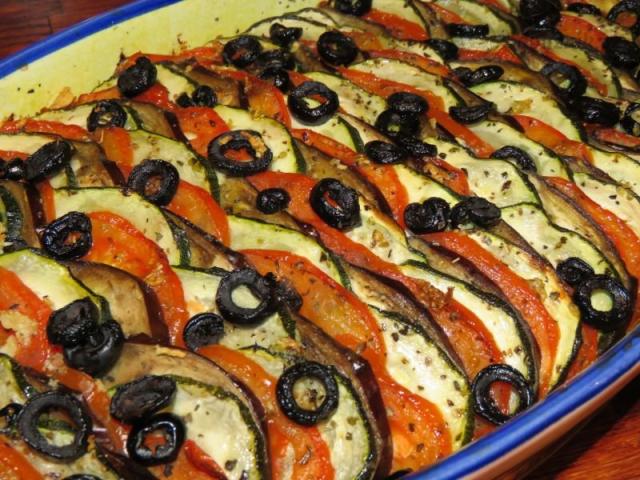 Zapékaná zelenina po provensálsku - tian provençal