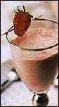 Jahodový milkshake