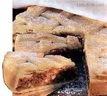 Engadinský ořechový koláč