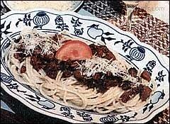 Extra maso na špagety