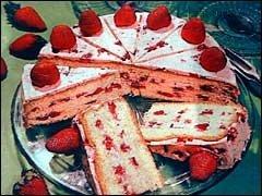 Jahodová torta (jednoduchá)