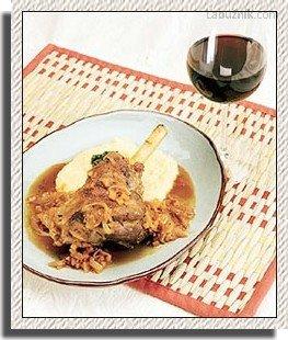 Kuře jako osso buco v pomalém hrnci