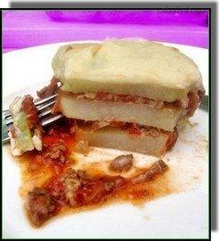 Lasagne z kedlubny