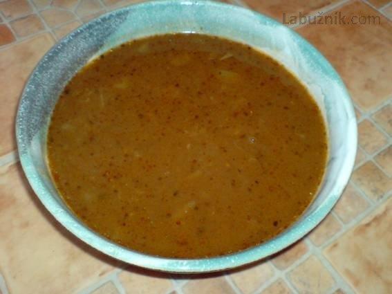 Gulášová polévka (pro Blížence)