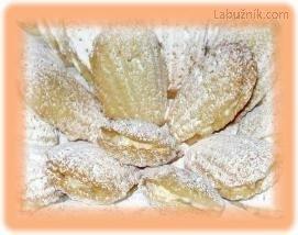 Kokosove Madelinky s Kremem
