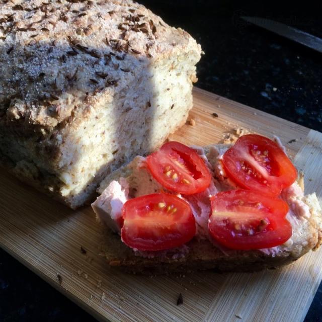 Vegan bezlep chlebík
