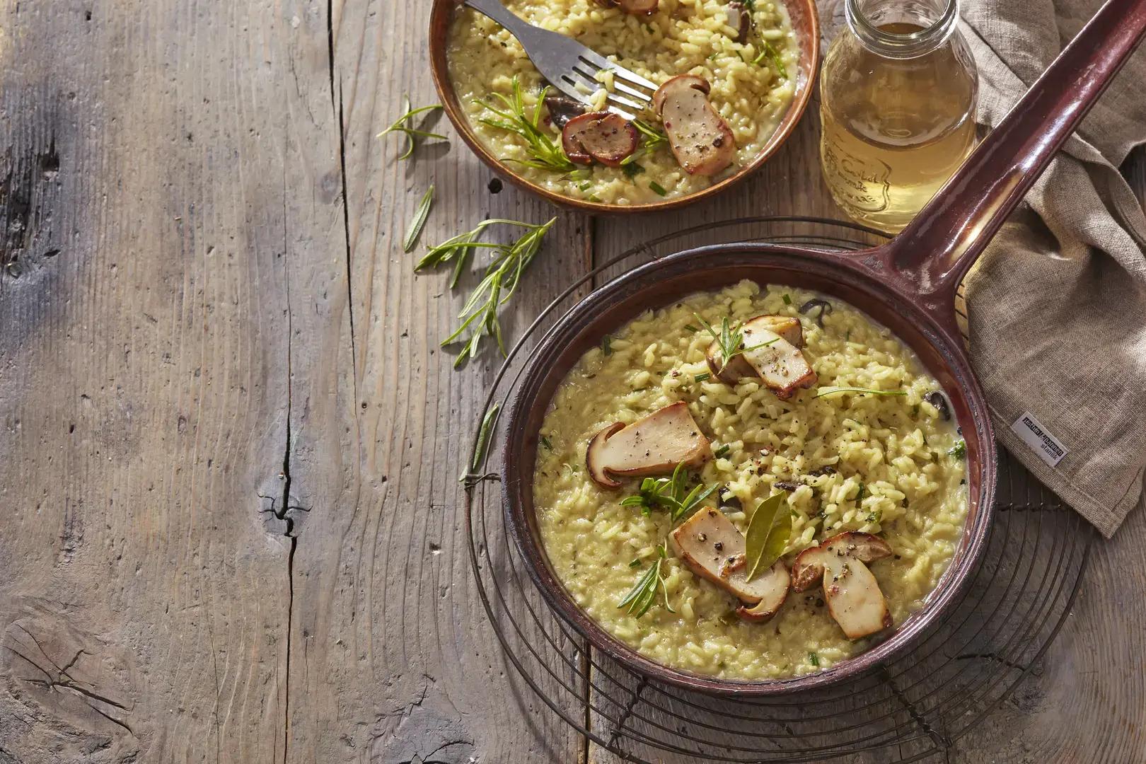 Jemné krémové houbové rizoto recept - Labužník.cz