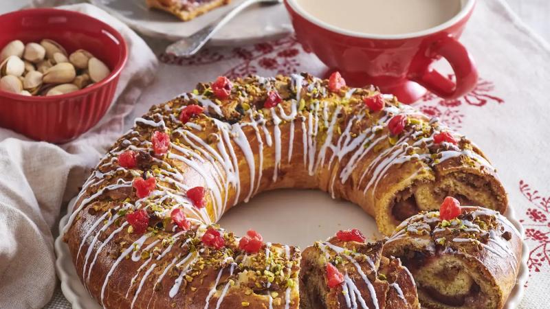 Kynutý švestkový závin