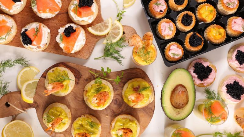 Silvestrovské pohoštění bez smažení – rychlé, efektní a lehčí